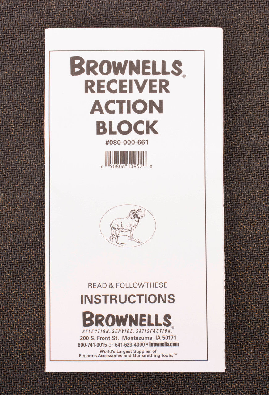 Brownells Receiver Action Block