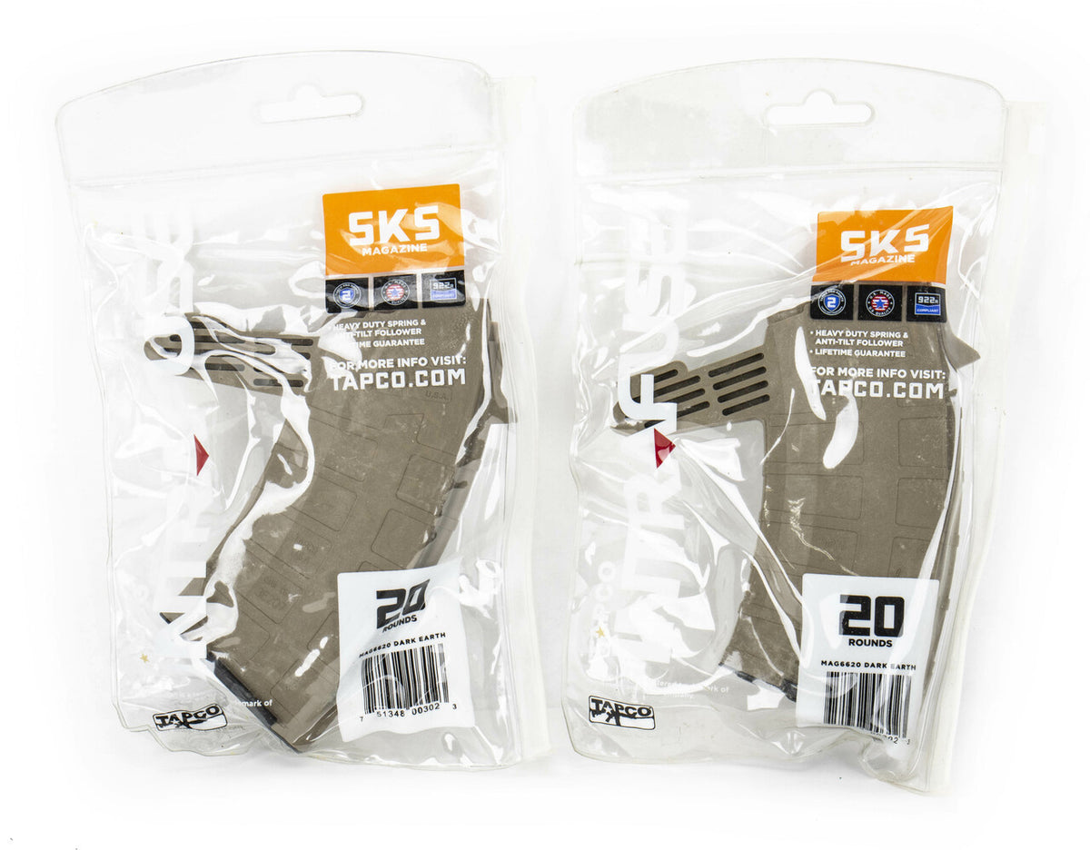 Tapco SKS 7.62x39mm 20rd Magazine - 2 Pk