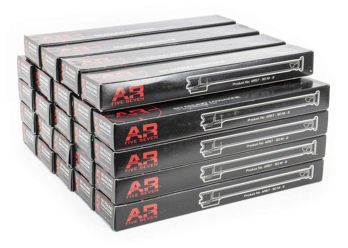 24 Pack - PW Arms AR-57 and PS-90 50rd Magazines - $16.50 each