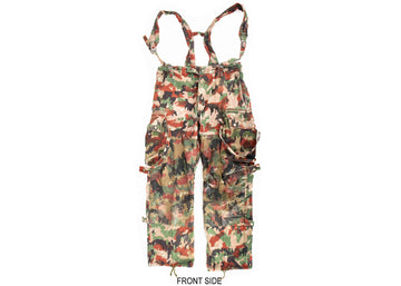 Swiss M70 Camo Field Pants with Suspenders - Med Used