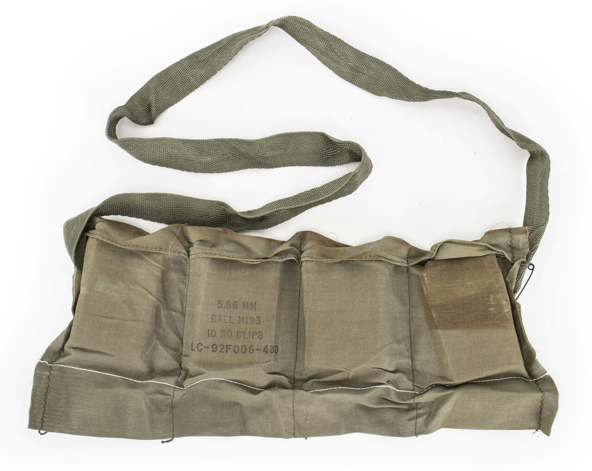 USGI M16 Cloth Bandolier - 57 Pack
