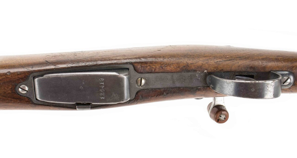 Swiss K1911 Carbine Straight Pull Rifle 7.5x55 23.3" Barrel -  Matching Serial Numbers, Good Condition, Hairline Cracked Stock - C&R Eligible