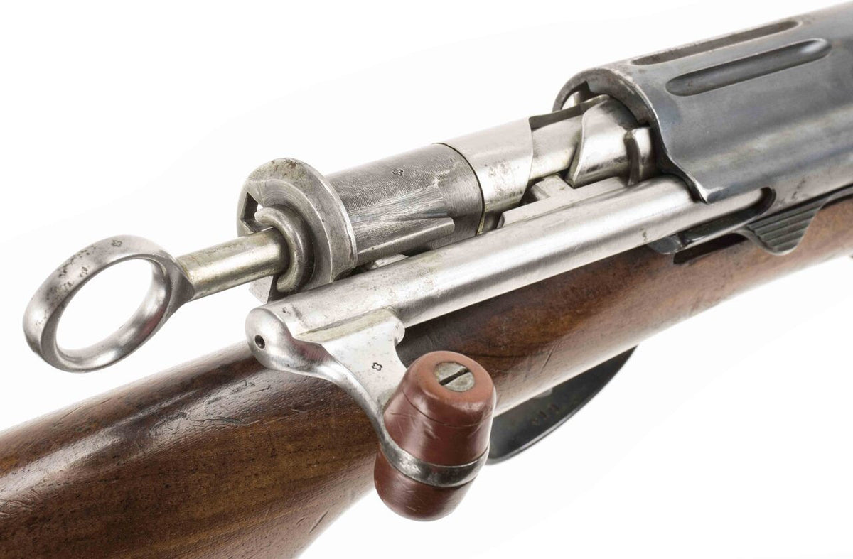 Swiss K1911 Carbine Straight Pull Rifle 7.5x55 23.3" Barrel -  Matching Serial Numbers, Good Condition, Hairline Cracked Stock - C&R Eligible