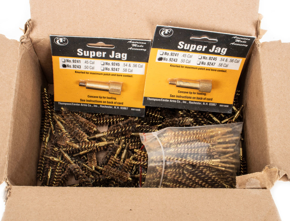 Twisted Brass Wire Brushes w/ Two Jags - 205 Pack