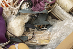 Japanese Sword Items, Scabbards, Handles, Etc. - 3 Boxes