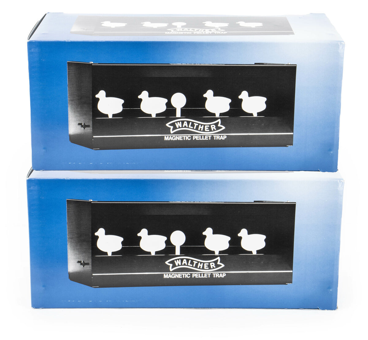 Walther Silhouette Pellet Trap w/ 4 Knock-Down Targets - 2 Pack