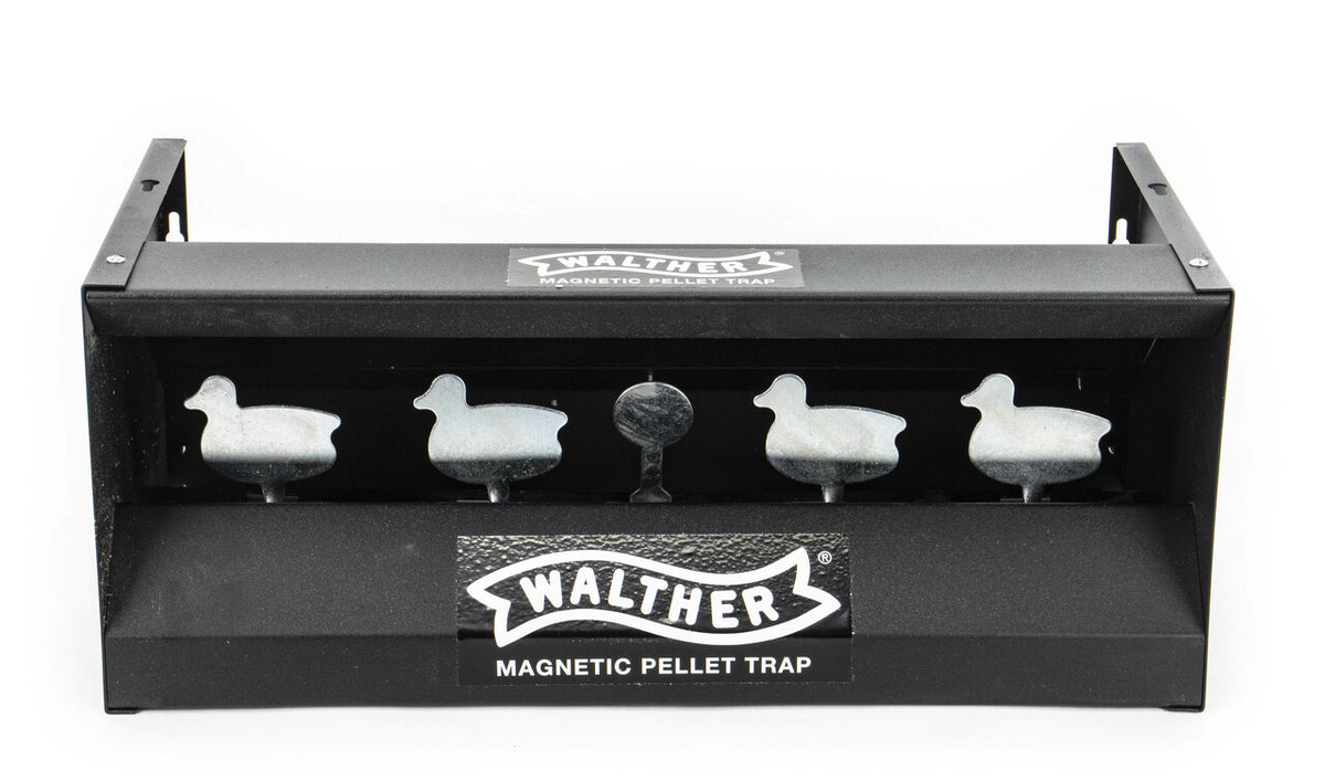 Walther Silhouette Pellet Trap w/ 4 Knock-Down Targets - 2 Pack