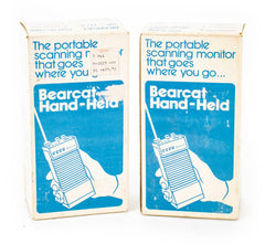 2 Bearcat Hand-Held Scanner