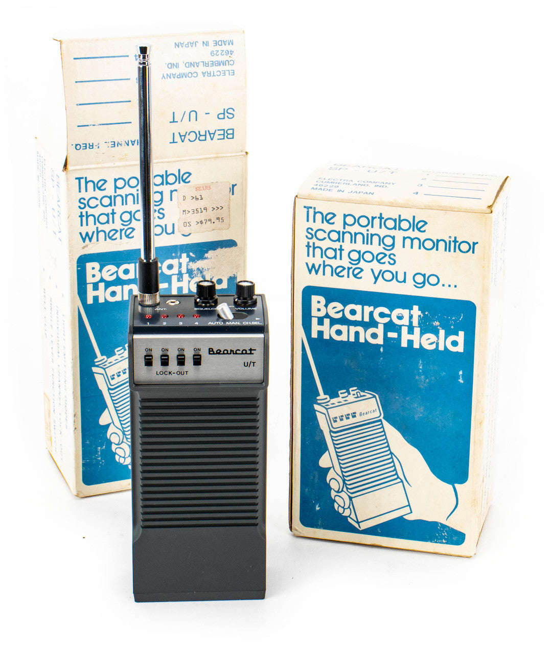2 Bearcat Hand-Held Scanner