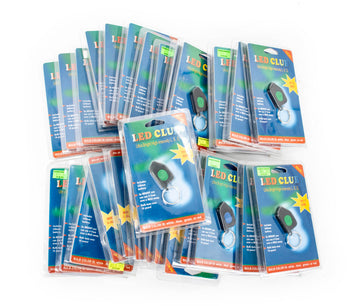 LED Club Ultra-Bright High-Intensity L.E.D Keychain Flashlight - 28 Pack
