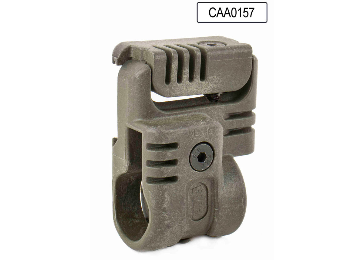 CAA PLS34 Low-Profile Flashlight / Laser Mount – 0.75" (Screw Tightened)