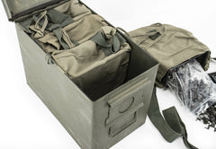FN M249/M249S, 200rd Ammo Box w/ 500 M27 Links - 4 Pack