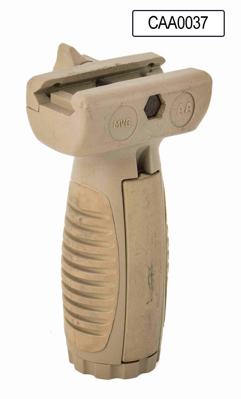 CAA MVG Short Vertical Grip with Pressure-Switch Mounts – Polymer/Rubber