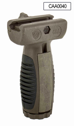 CAA MVG Short Vertical Grip with Pressure-Switch Mounts – Polymer/Rubber
