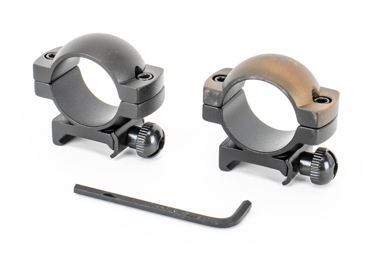9 Pack - Simmons 1" Scope Rings Medium Height Weaver Mount