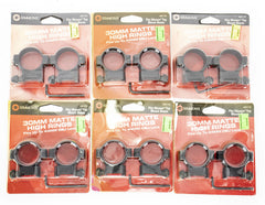6 Pack - Simmons 30mm Scope Rings High Weaver Mount