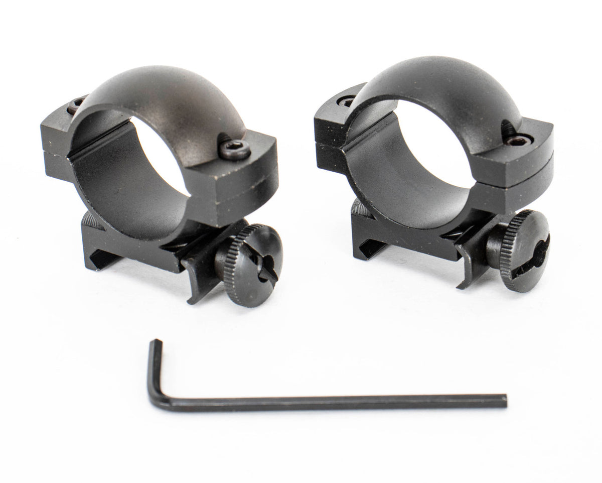 Tasco Centerfire Weaver Set 1" Matte Scope Rings