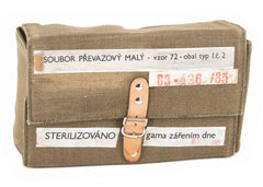 Czech M72 12-Piece Field Medical Set with Khaki Box - Like New