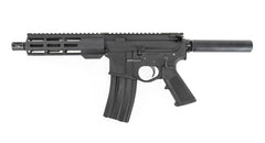 Combat Armory AR15 Pistol 5.56x45mm M-LOK 7.5" Hard Coat Anodized Buffer Tube Stock