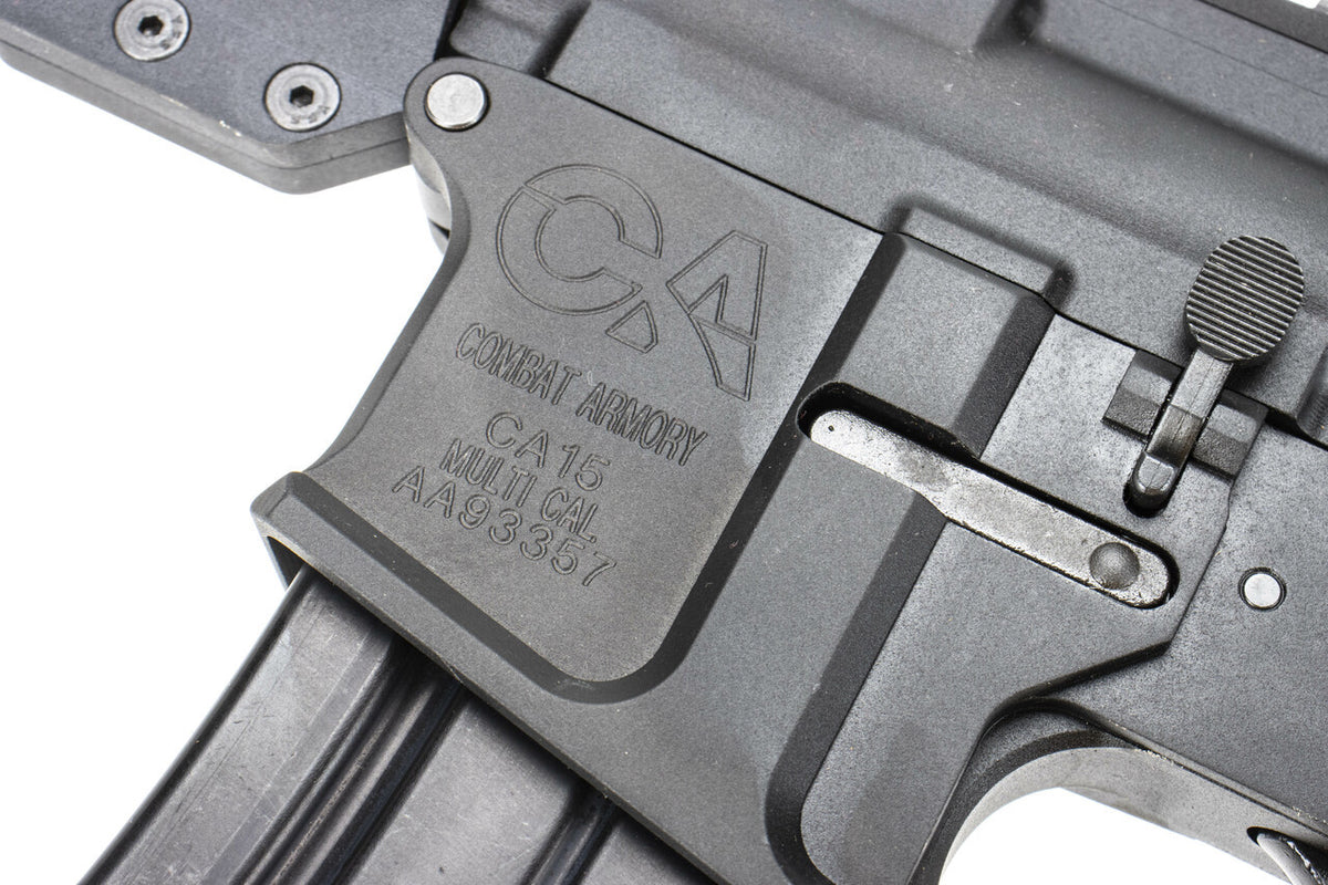Combat Armory AR15 Pistol 5.56x45mm M-LOK 7.5" Hard Coat Anodized Buffer Tube Stock