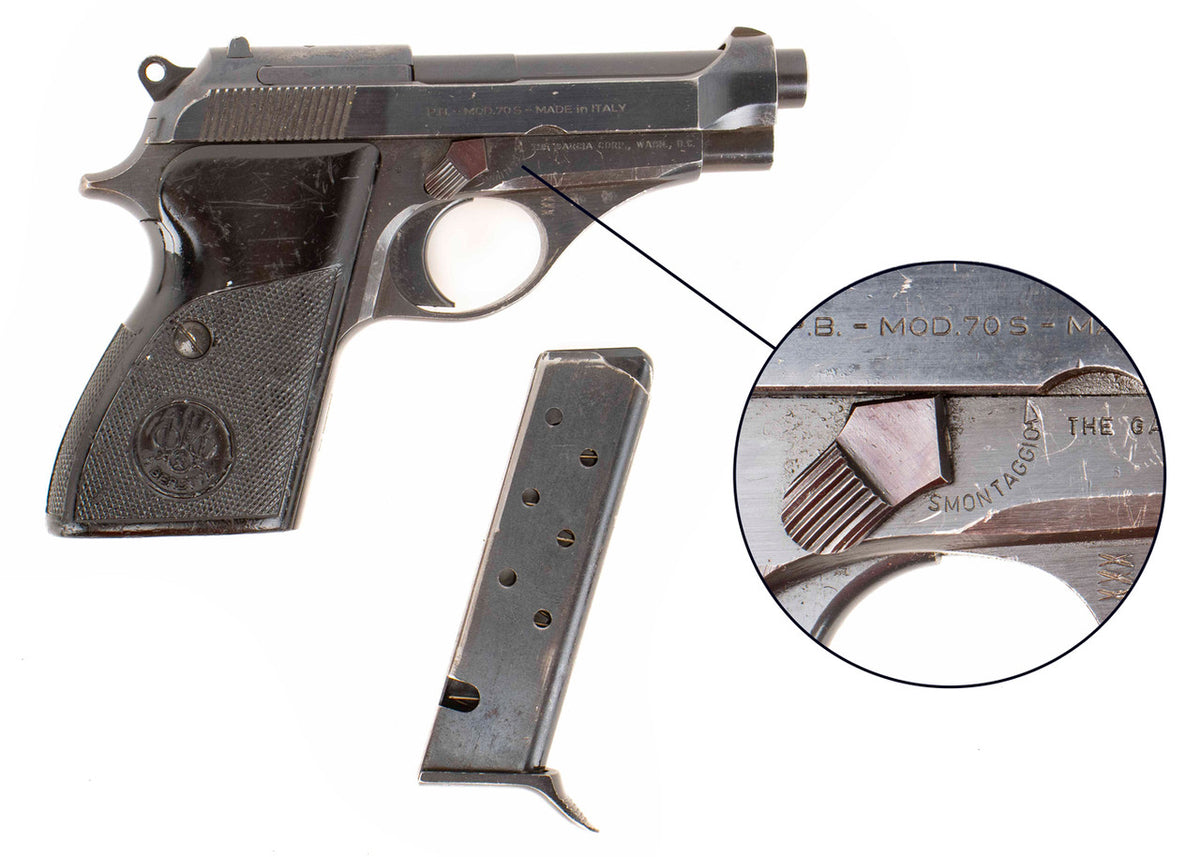 Beretta Model 70S .380 ACP Semi‑Auto Pistol