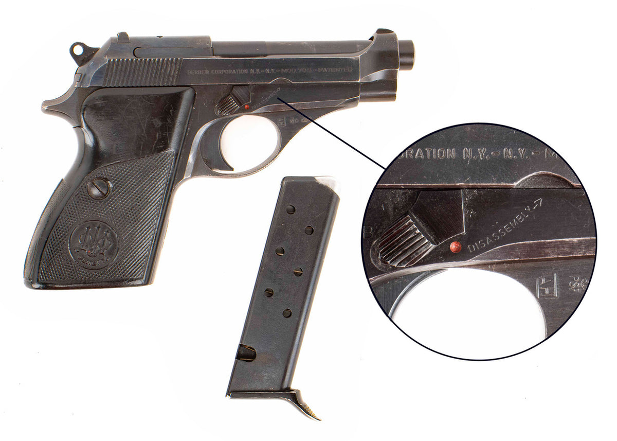 Beretta Model 70S .380 ACP Semi‑Auto Pistol