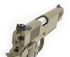 TISAS 1911 DUTY .45ACP 5 RAIL FDE 5" Barrel, 8rd