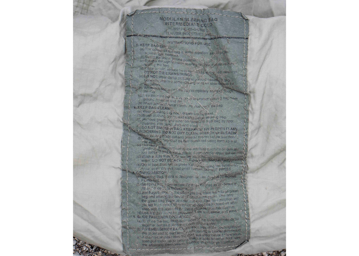 US GI Intermediate Foliage Green Cold Sleeping Bag – Surplus