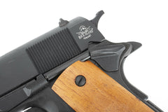 Rock Island GI Standard FS *CA Compliant 1911A1 .45 ACP 5" Barrel, 8+1 Capacity, Black Parkerized Wood Grip, Fixed Sights