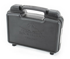 Rock Island GI Standard FS *CA Compliant 1911A1 .45 ACP 5" Barrel, 8+1 Capacity, Black Parkerized Wood Grip, Fixed Sights