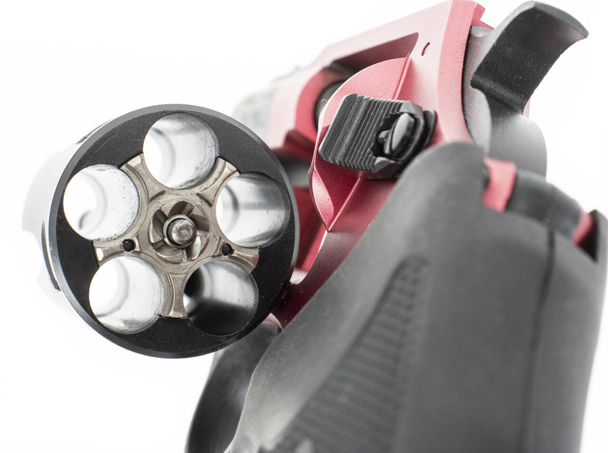 Charter Arms Undercover Lite  .38 Special 5rd 2" Barrel, Black Red Aluminum Black Rubber Grip