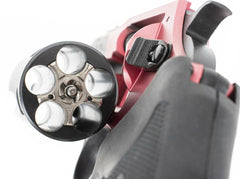 Charter Arms Undercover Lite  .38 Special 5rd 2" Barrel, Black Red Aluminum Black Rubber Grip