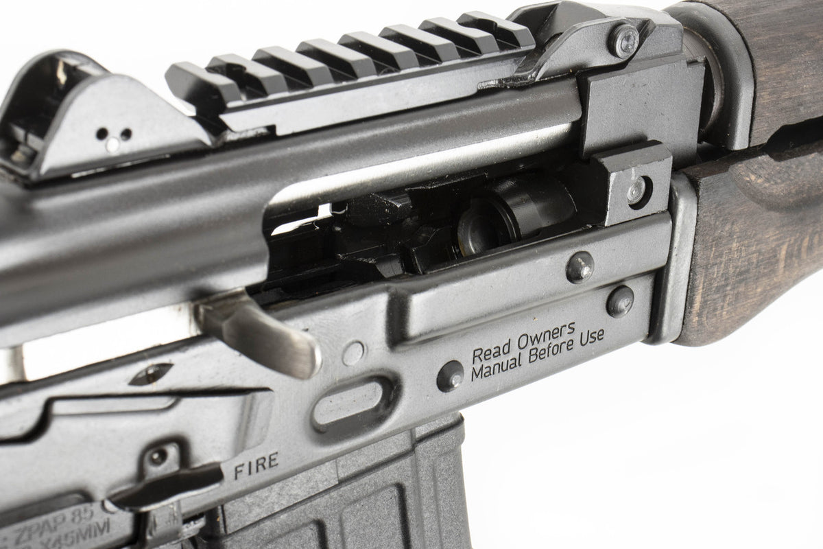Zastava AK47 ZPAP85 .223/5.56 Pistol with Booster and Dark Walnut Handguard