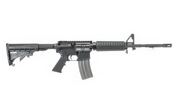 Del-Ton Inc Echo 316 5.56x45mm / .223 Rem AR-15  16 Black Hard Coat Anodized 5 Position M4 Stock Black Polymer Grip