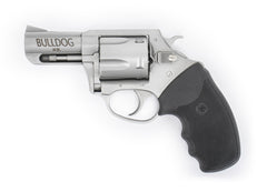 Charter Arms Bulldog Standard .44 S&W Special, 2.5" Barrel, 5rd Stainless Black Rubber Grip
