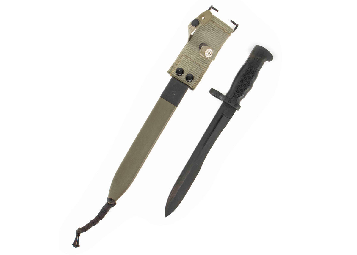 CETME Spanish Military M58 Bayonet w/ Scabbard - Used