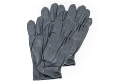 German Gray Leather Gloves - Large 2 Pack