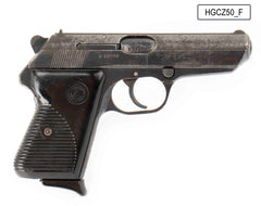 CZ vz.50 .32 ACP  3.8" Barrel Czech Police Surplus Blued Pistol , C&R Eligible