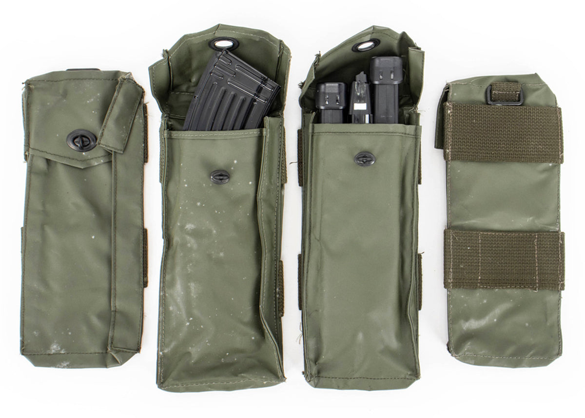 Belgian OD PVC Magazine Pouch - 4-Pack