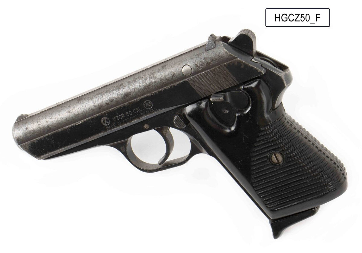 CZ vz.50 .32 ACP  3.8" Barrel Czech Police Surplus Blued Pistol , C&R Eligible
