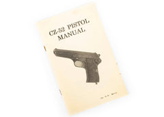 CZ-52 Pistol Manual