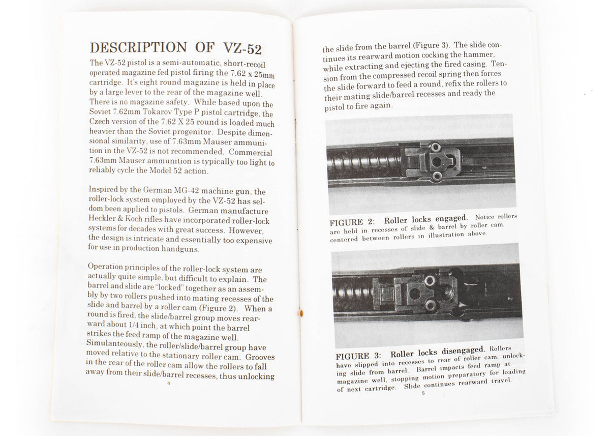 CZ-52 Pistol Manual
