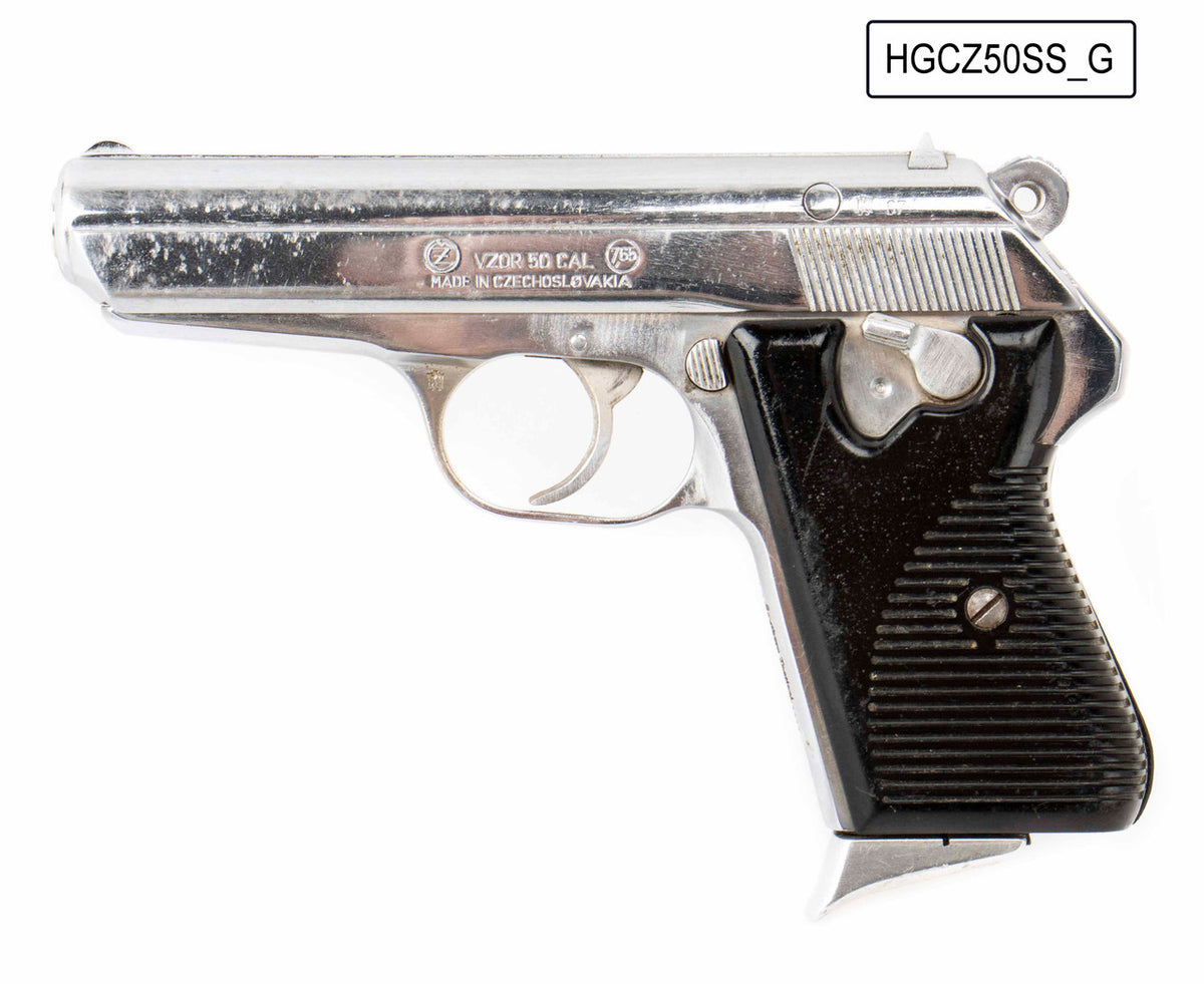CZ vz.50  .32 ACP  3.8" Barrel Czech Police Surplus Hard Chrome Pistol , C&R Eligible