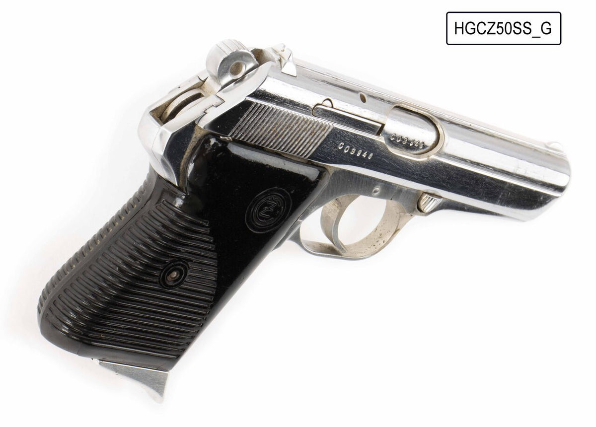CZ vz.50  .32 ACP  3.8" Barrel Czech Police Surplus Hard Chrome Pistol , C&R Eligible