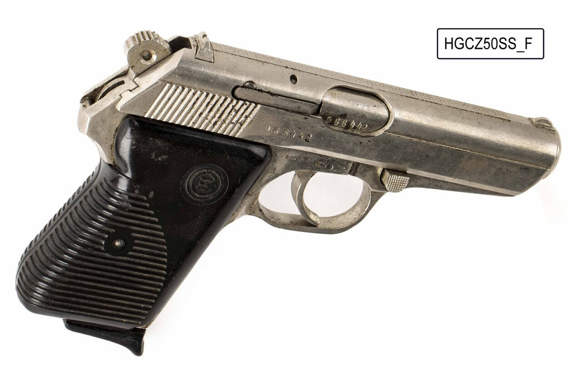 CZ vz.50  .32 ACP  3.8" Barrel Czech Police Surplus Hard Chrome Pistol , C&R Eligible