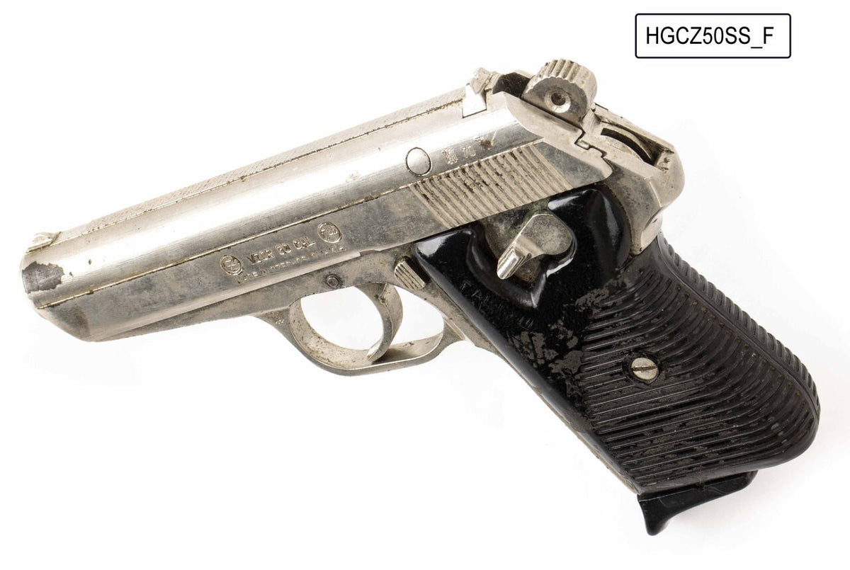 CZ vz.50  .32 ACP  3.8" Barrel Czech Police Surplus Hard Chrome Pistol , C&R Eligible