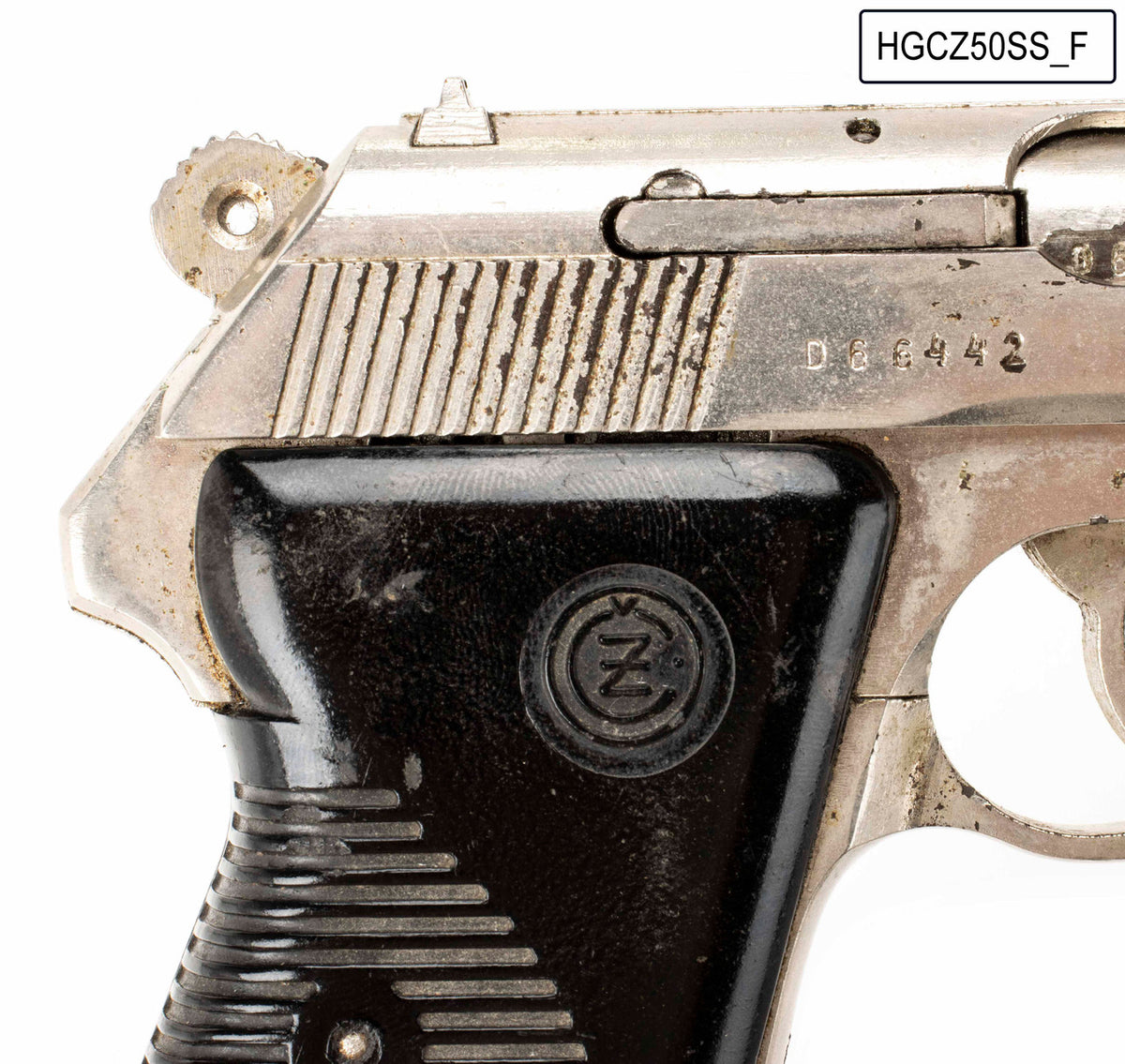 CZ vz.50  .32 ACP  3.8" Barrel Czech Police Surplus Hard Chrome Pistol , C&R Eligible