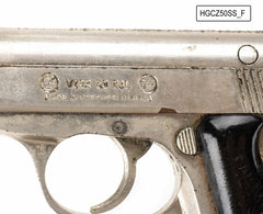 CZ vz.50  .32 ACP  3.8" Barrel Czech Police Surplus Hard Chrome Pistol , C&R Eligible