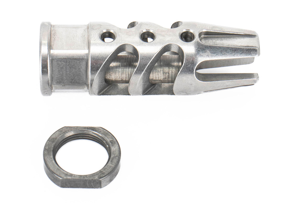 FoSTecH 30 Cal. Stainless Steel Strake Brake For AR-15