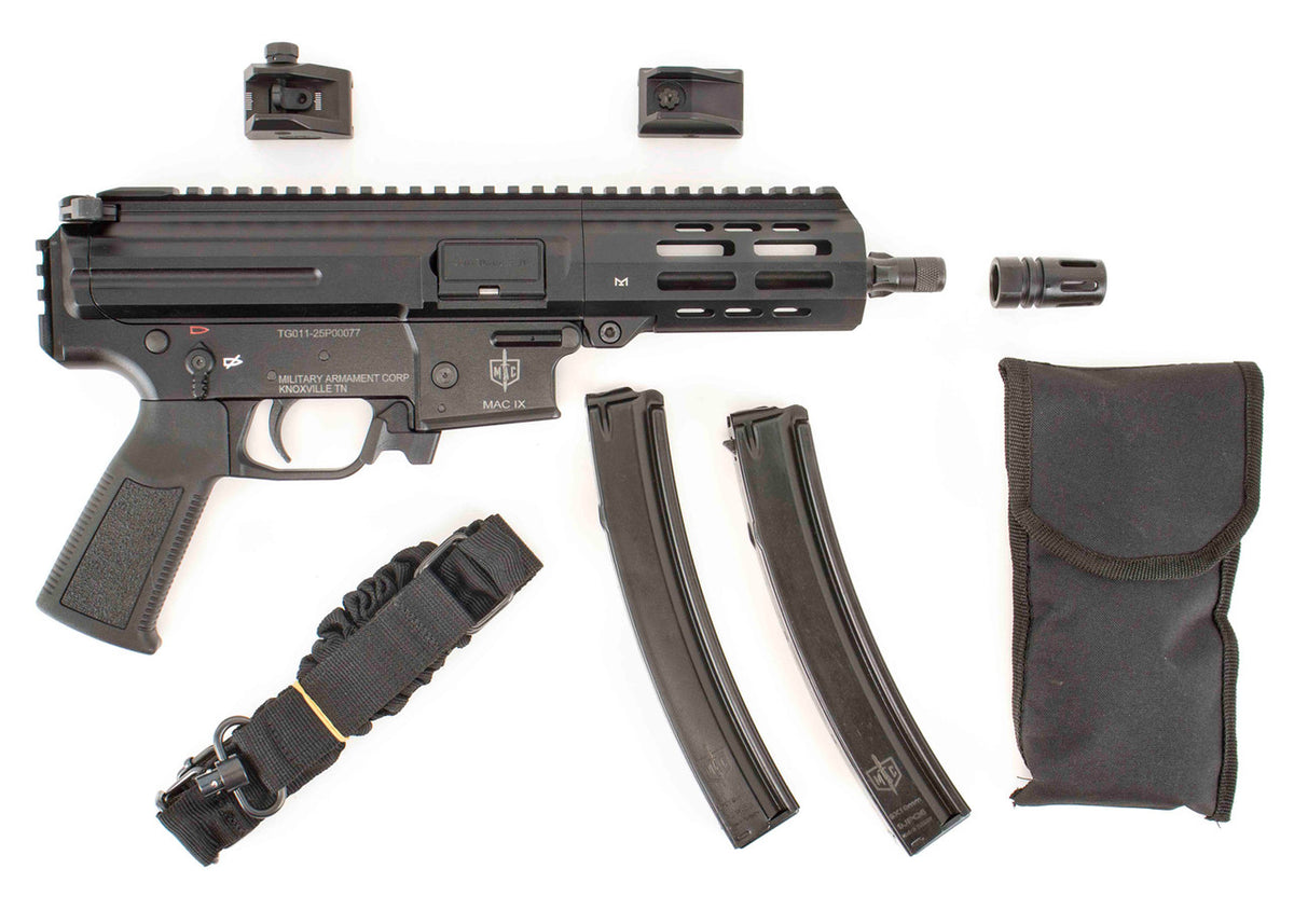 MAC IX 9mm 6.5 in Barrel Semi-Auto PCC Pistol